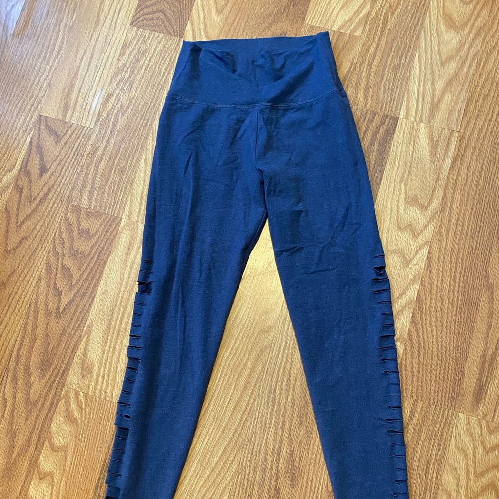 Blue leggings size small